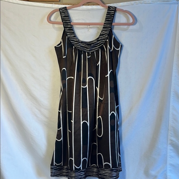 BCBGMaxAzria Black and White Mini Sundress - Picture 1 of 3